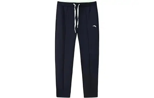 ANTA Variety Training Collection Knitted Sweatpants Women's Herbal Green Moderate Cuffed Pants