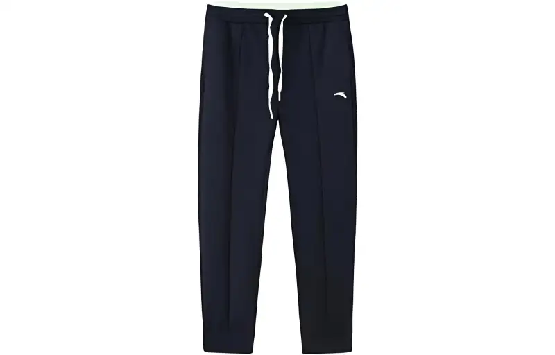 ANTA Variety Training Collection Knitted Sweatpants Women's Herbal Green Moderate Cuffed Pants