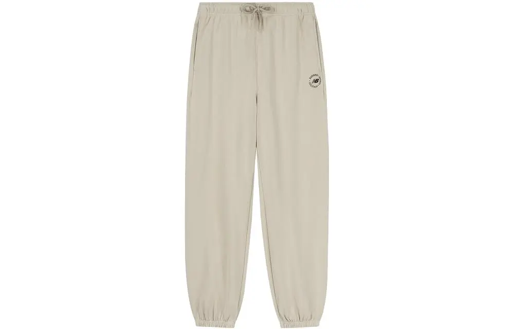 New Balance Knitted Sweatpants Women's Khaki Moderate Cuffed Pants