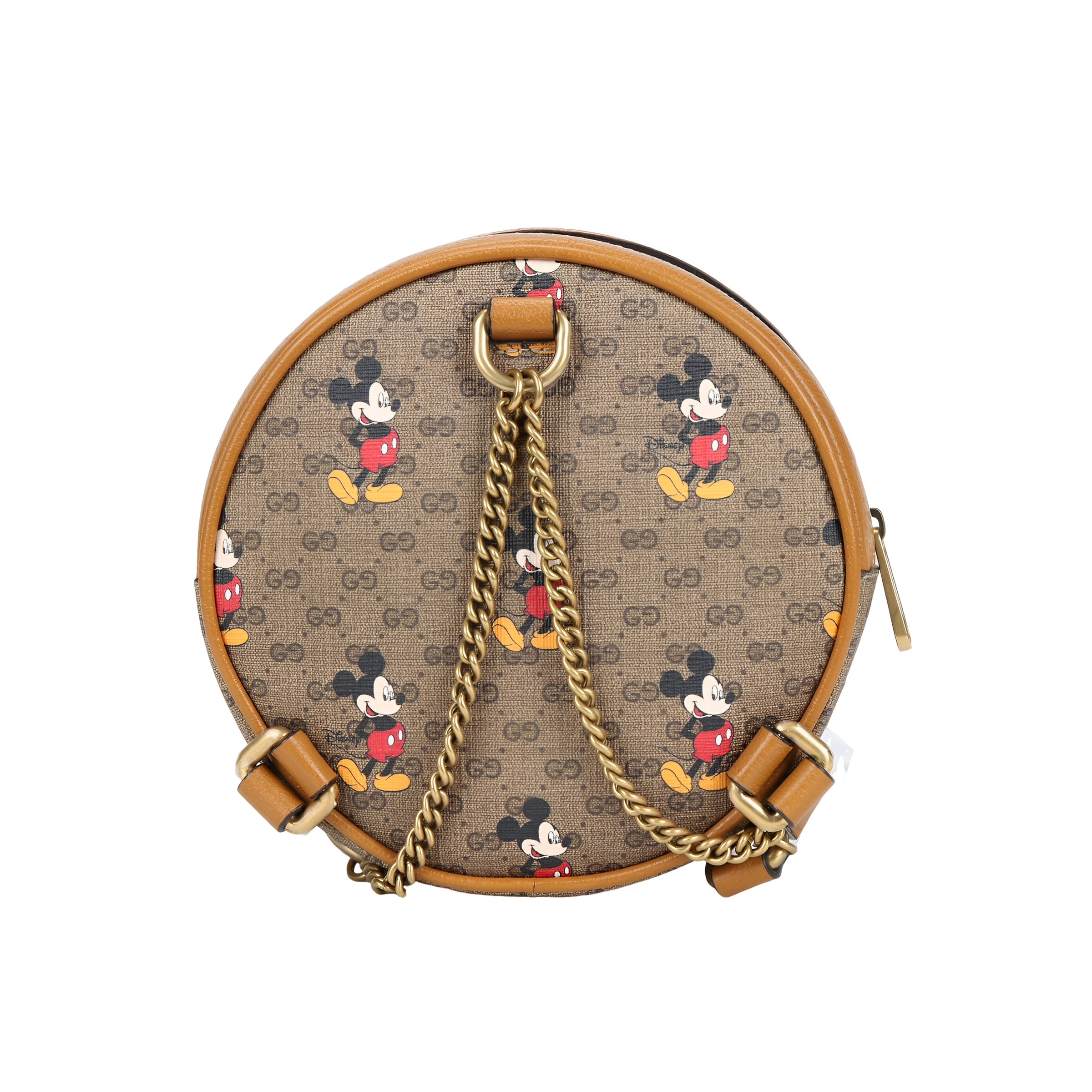 Женские сумка Gucci x Disney Logo (убого-коричневая) — фото 3
