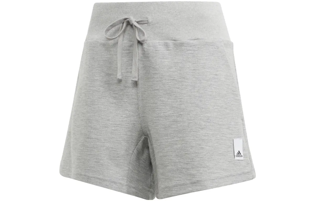 Adidas Lounge Casual Shorts Women's Gray Moderate