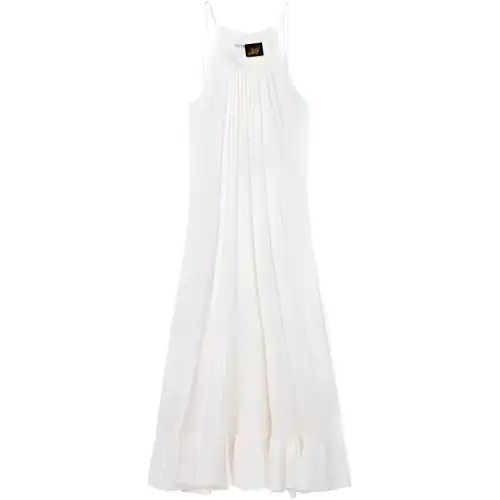 LOEWE Paula's Ibiza Slip Dress Women's White
