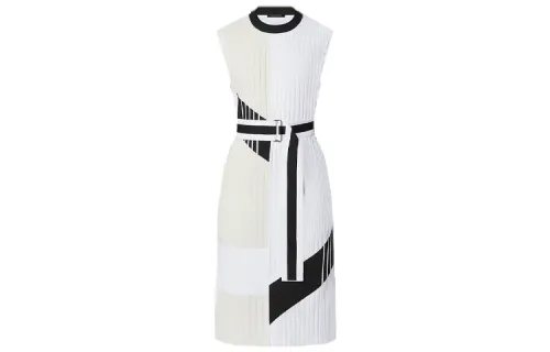 LOUIS VUITTON Color Blocked Knit Dress