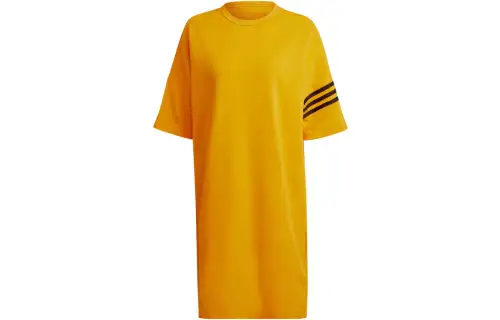 Adidas Originals Short Sleeved Dress Women's Yellow