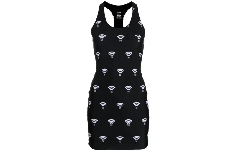 Vetements Sleeveless Dresses Women's Black Other