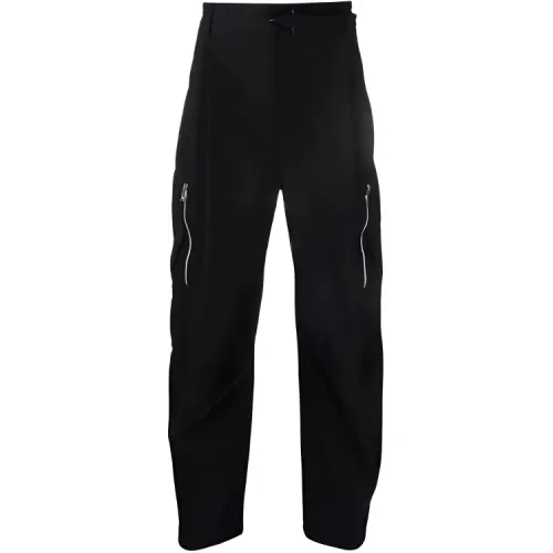 Bottega Veneta FW21 Casual Pants Men's Black