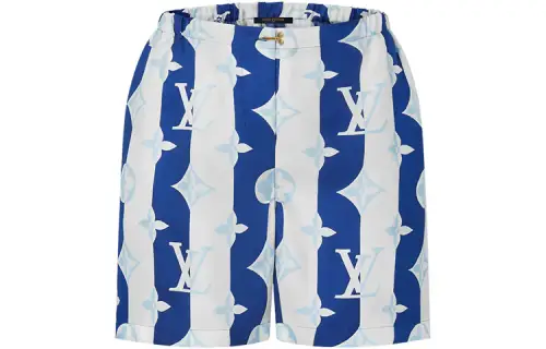 LOUIS VUITTON SS21 Casual Shorts Women's Blue