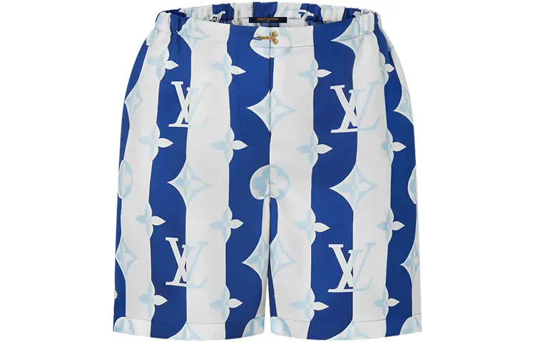 LOUIS VUITTON SS21 Casual Shorts Women's Blue