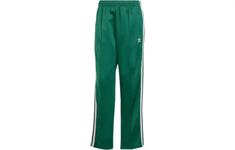 Adidas Originals Firebird Adicolor Classics Sst Loose Tracksuit Bottom Knitted Sweatpants Women's Green