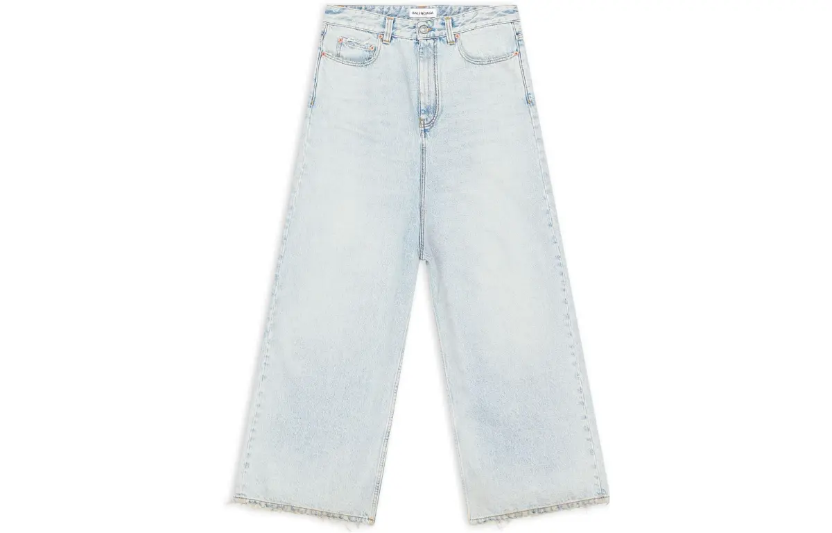 Balenciaga Jeans Loose Fit Women's Blue