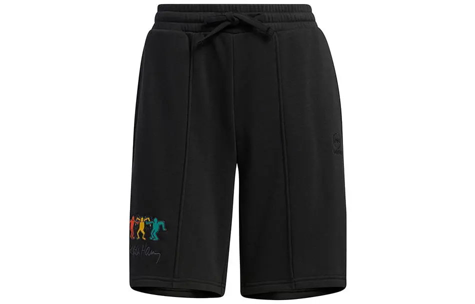Adidas Casual Shorts Women's Black Moderate