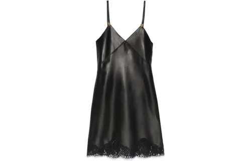 GUCCI SS23 Sleeveless Dress Women's Black