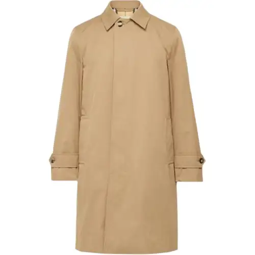 Burberry Long Sleeved Water Resistant Car Coat