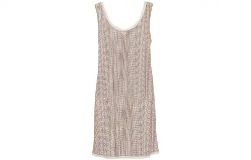 【Previous Season】rhinestone-embellished mesh minidress