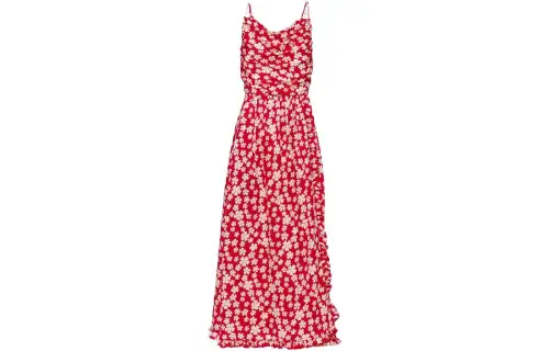 MIU MIU Sleeveless Dress Women's Red