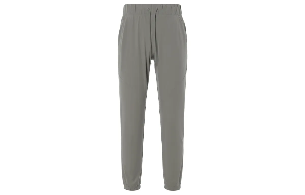 Under Armour Knitted Sweatpants Women's Gray Moderate Cuffed Pants