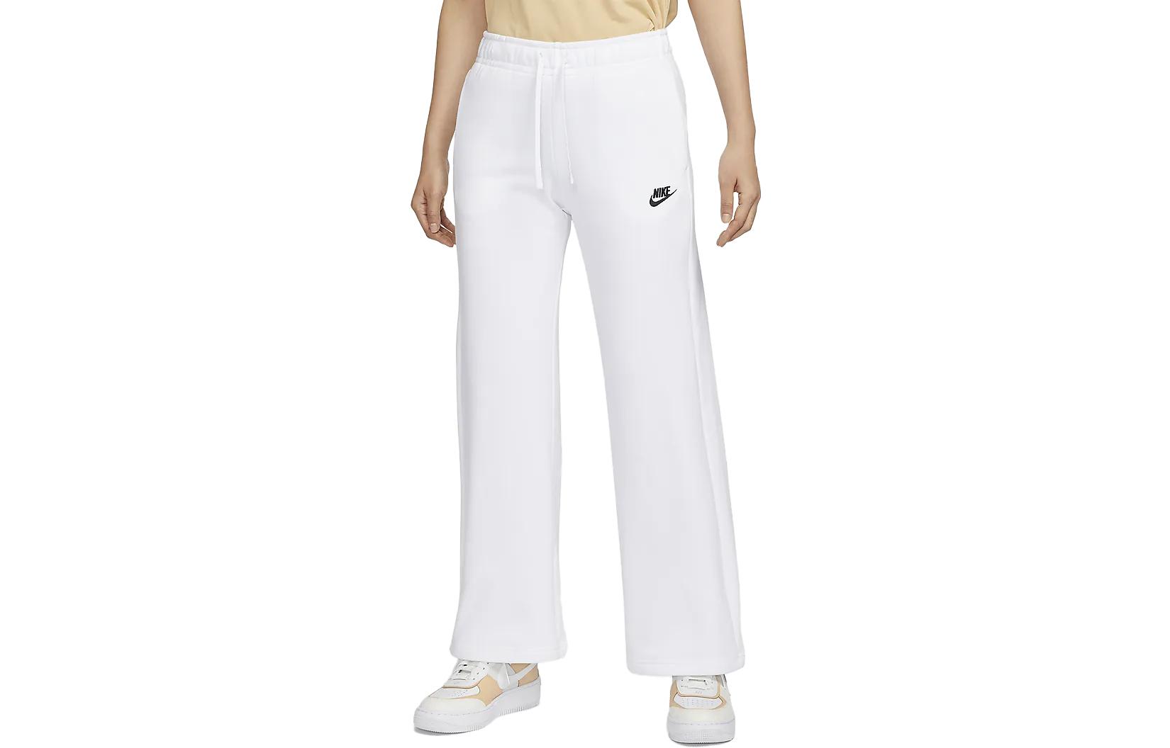 Женские штаны Nike Sportswear Club Fleece (белые)