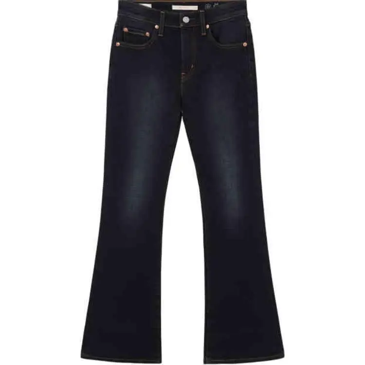 Levi's CNY Jeans Women's Dark Blue Moderate Flared Pants