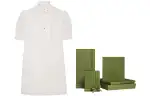 GUCCI SS23 Short Sleeved Dress Women's White