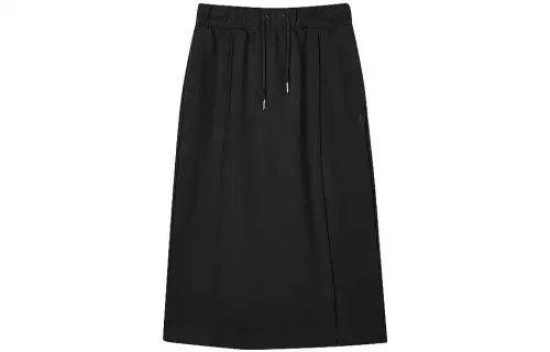 Skechers Knit Long Skirt Women's Carbon Black