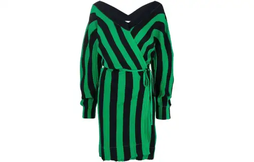 Bottega Veneta Striped Mini Dress