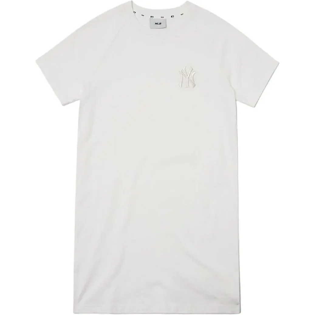 MLB New York Yankees Short Sleeved Dress Women's White