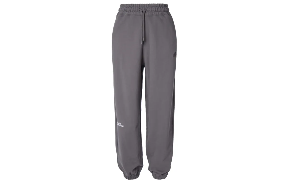 Adidas Knitted Sweatpants Women's Gray