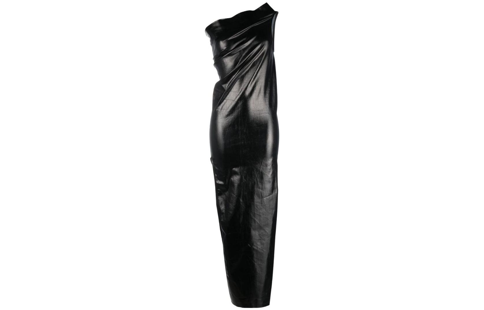Rick Owens Athena one-shoulder gown