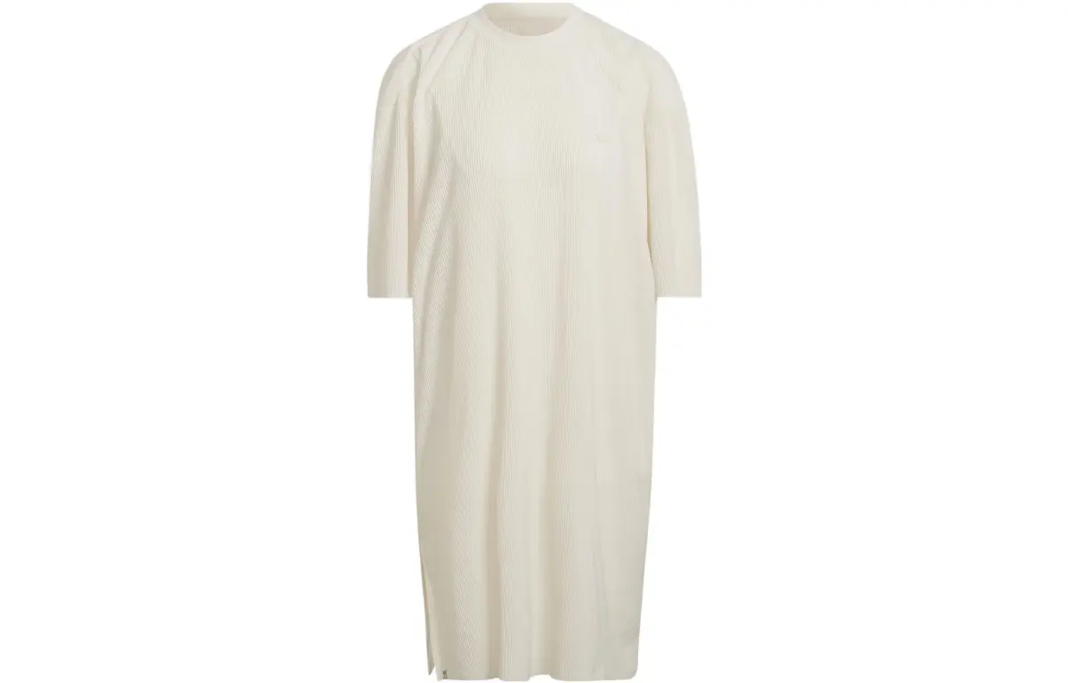 Adidas Originals ADICOLOR Short Sleeved Dress Women's Beige