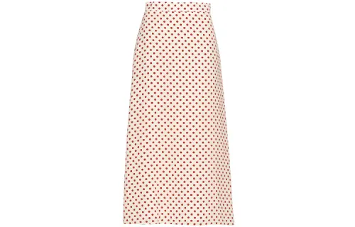 MIU MIU Long Sleeved Dresses Women's Beige Yellow Moderate Mid Length