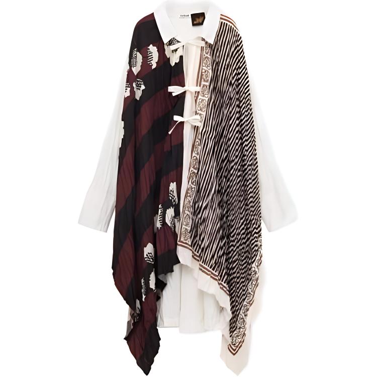 LOEWE X Paulas Ibiza Pleated Tunic Dress