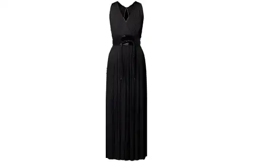 LOUIS VUITTON Sleeveless Dress Women's Black