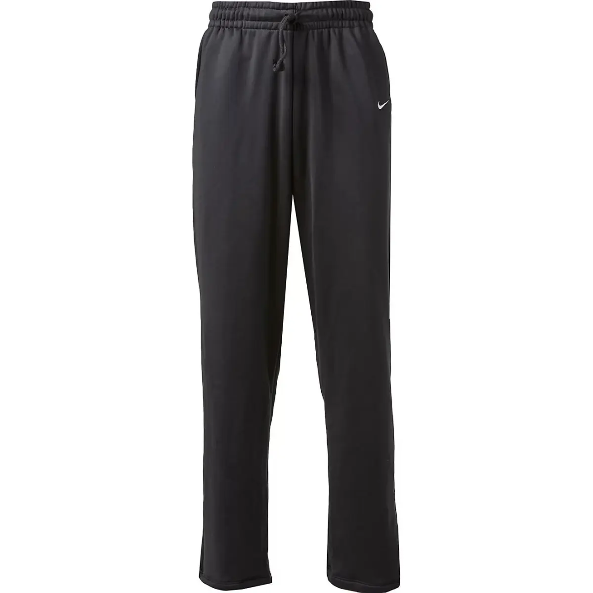Nike Knitted Sweatpants Women's Black Moderate Straight Fit Pants