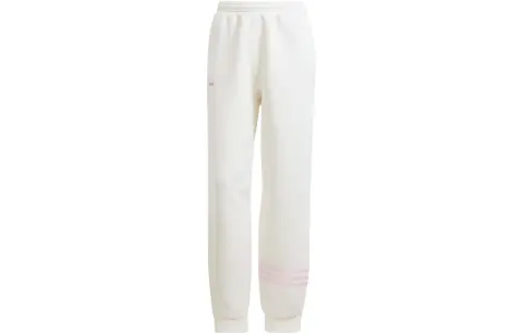 Adidas Originals logo-embroidered three-stripe trousers