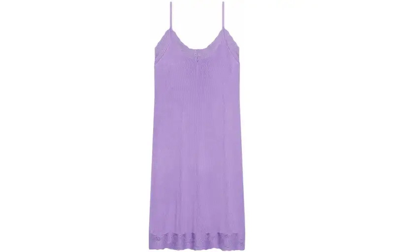 Balenciaga Slip Dresses Women's Purple Moderate Mid Length