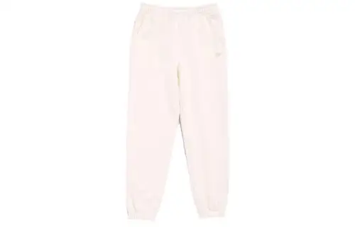 Skechers Colorful Knitted Sweatpants Women's Tofu White/0211 Moderate Cuffed Pants