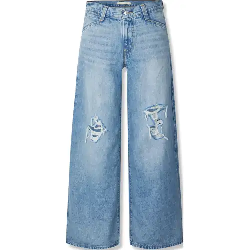 Levis Jeans Women's Dark Blue Moderate Straight Fit Pants