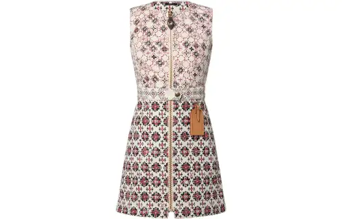 LOUIS VUITTON Sleeveless Dress Women's Multicolor