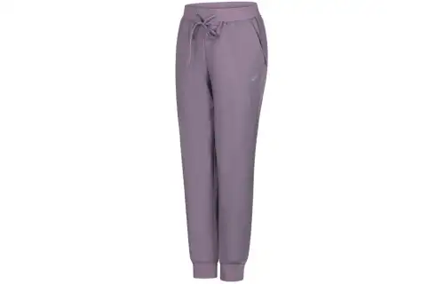 Asics Knitted Sweatpants Women's Purple Gray