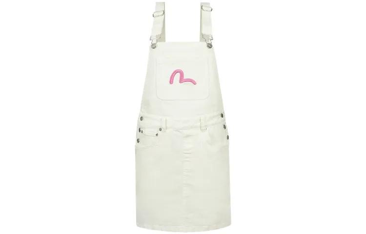 EVISU Sleeveless Dress Women's White