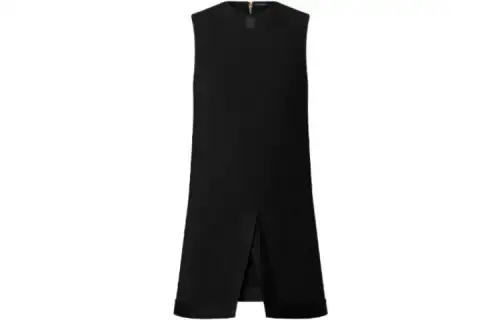 LOUIS VUITTON Sleeveless Dress Women's Black