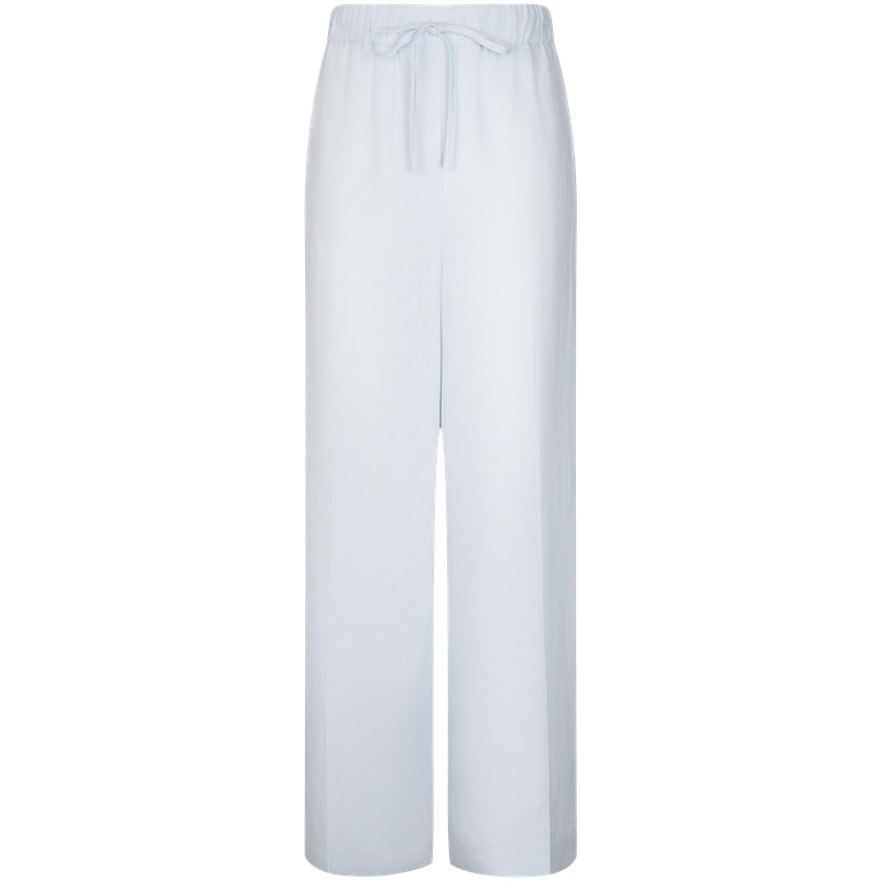 Женские штаны CALVIN KLEIN Linen Blend (бежевые)