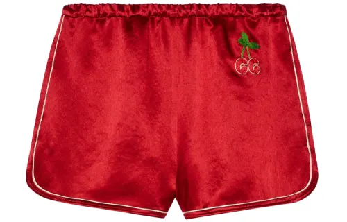GUCCI Epilogue Collection Casual Shorts Women's Red Moderate