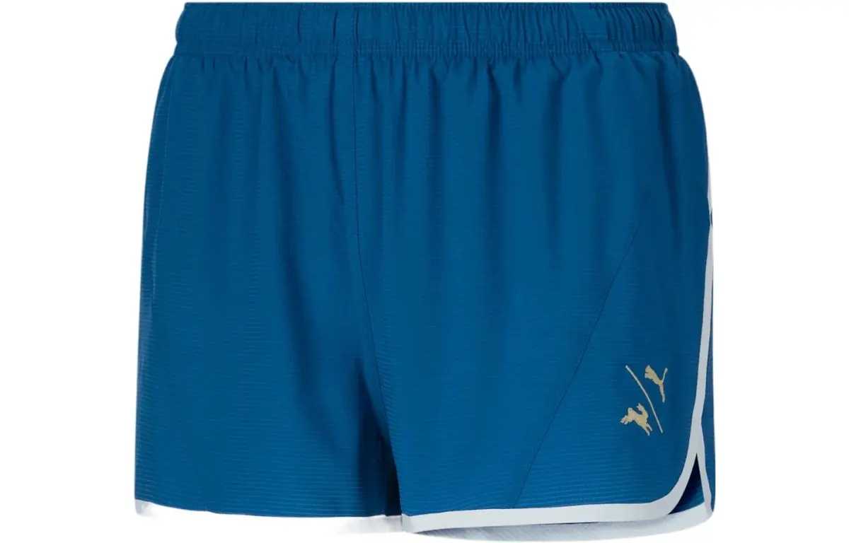 PUMA X Tracksmith Collection Casual Shorts Women's Blue Moderate