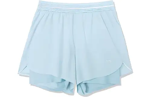 ANTA Running Collection Casual Shorts Women's Blue Moderate