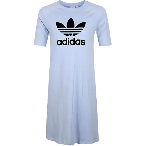 Adidas Originals Short Sleeved Dress Women's Blue