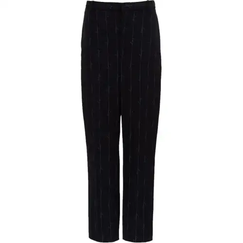 Balenciaga Casual Pants Women's Black