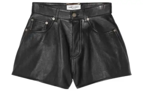 SAINT LAURENT Casual Shorts Women's Black Moderate