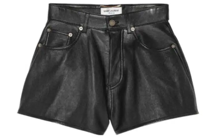 SAINT LAURENT Casual Shorts Women's Black Moderate