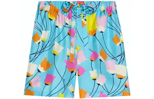 GUCCI Casual Shorts Women's Blue